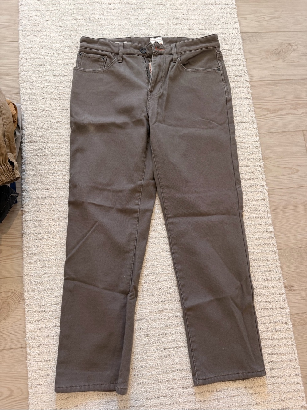 Vintage Men's Olive-Brown Chinos